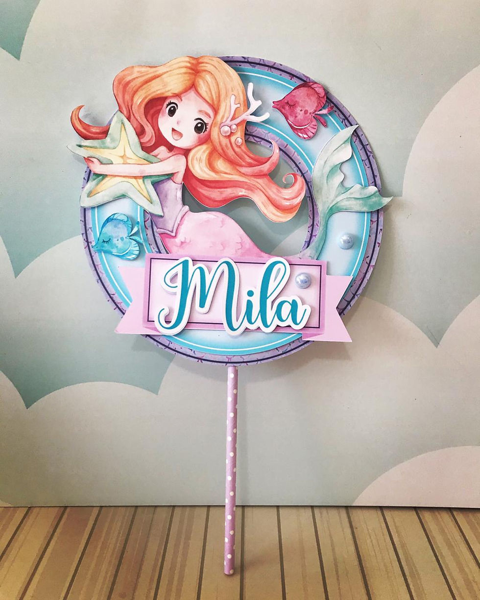 Miniatura: Combo 40 caixinhas - Sereia cute - Lembrancinhas