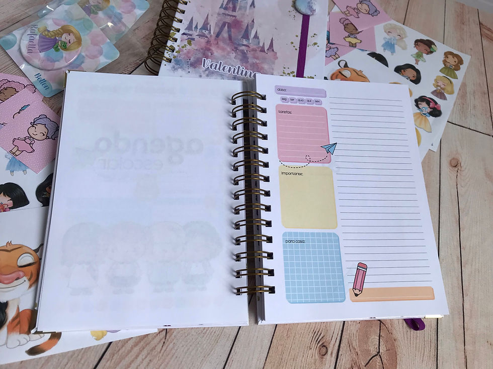 Miniatura: Agenda Escolar - Capa Castle