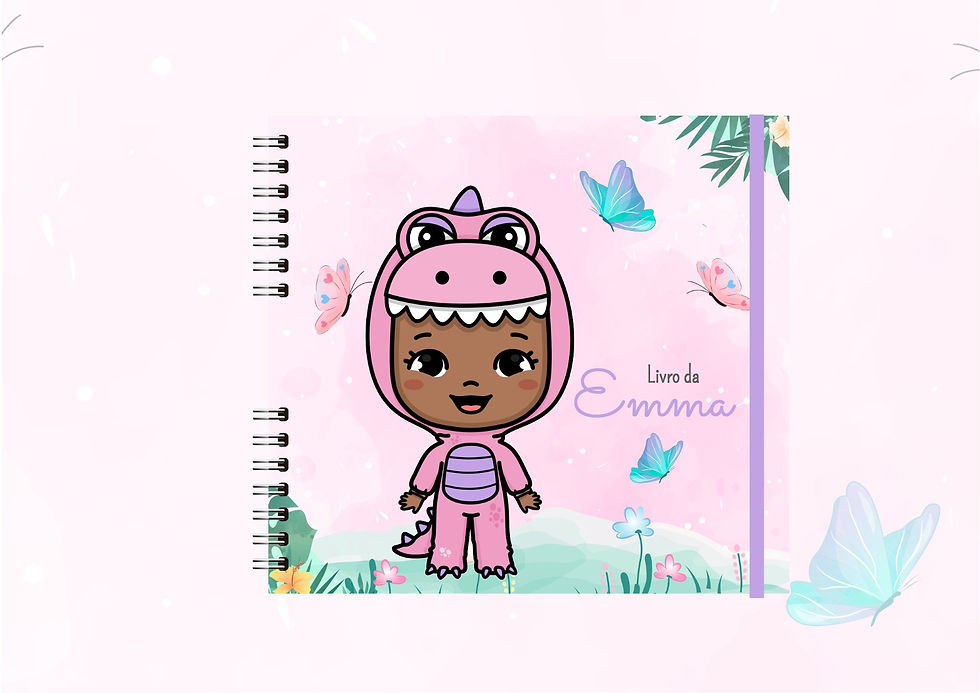 Livro do Bebê - Dino Girl IV