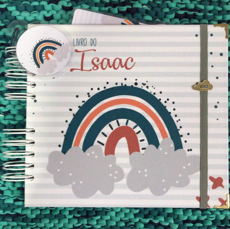 Livro do Bebê - Arco Íris Minimalista