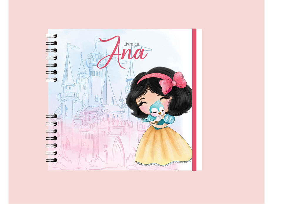 Livro do Bebê - Branca de neve cute