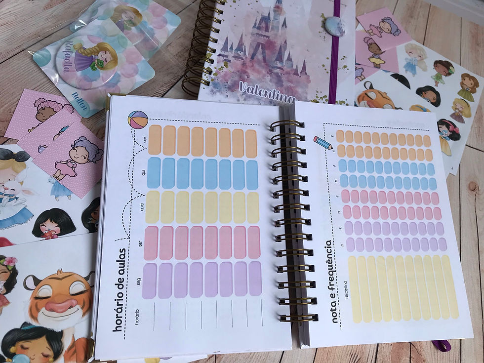 Miniatura: Agenda Escolar - Capa Castle