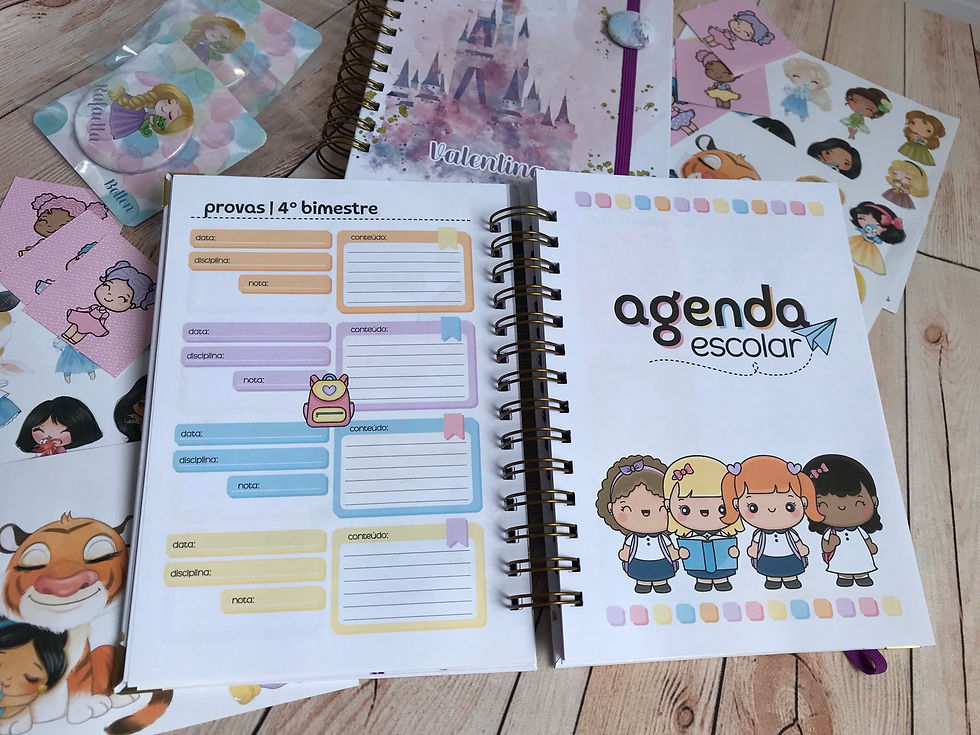 Miniatura: Agenda Escolar - Capa Castle