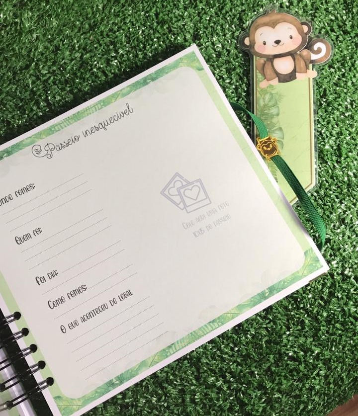 Miniatura: Livro do Bebê - Safari Aquarela