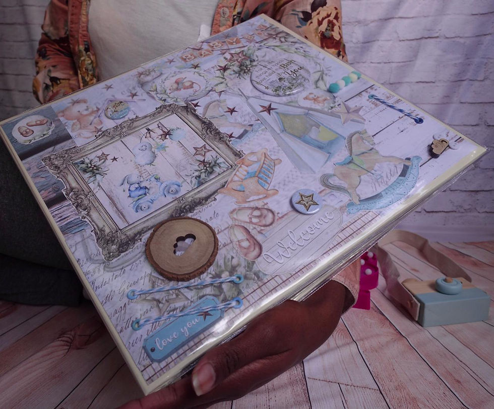 Miniatura: Álbum do bebê Grande - Baby boy I