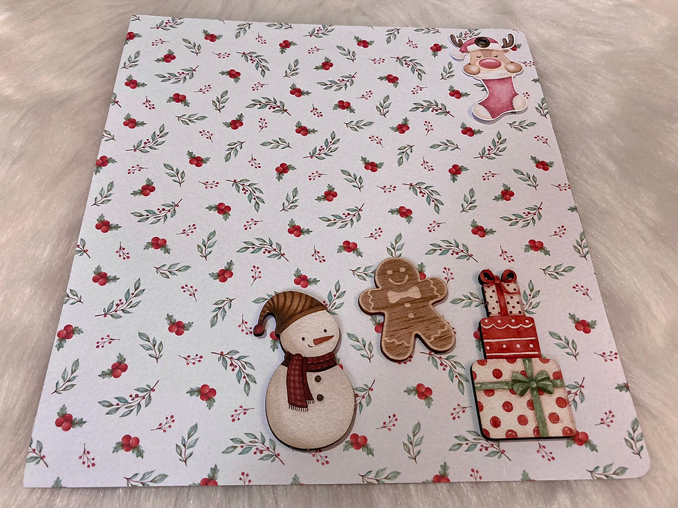 Miniatura: Álbum do bebê - Meu Natal