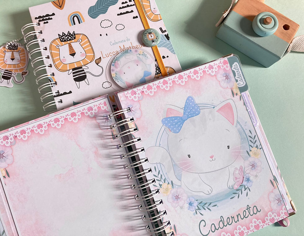 Miniatura: Caderneta de Saúde - Gatinha