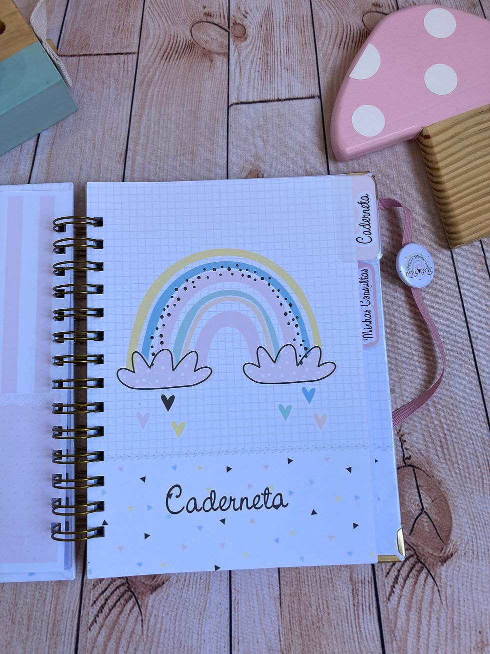 Miniatura: Caderneta Arco Íris