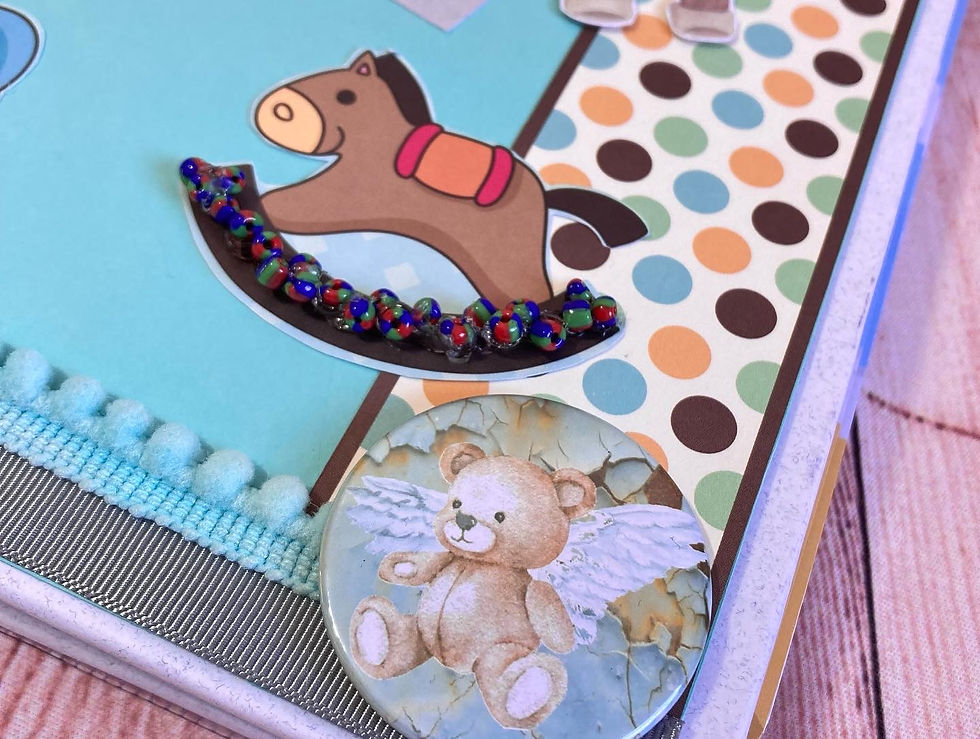 Miniatura: Álbum do bebê Grande - My baby boy