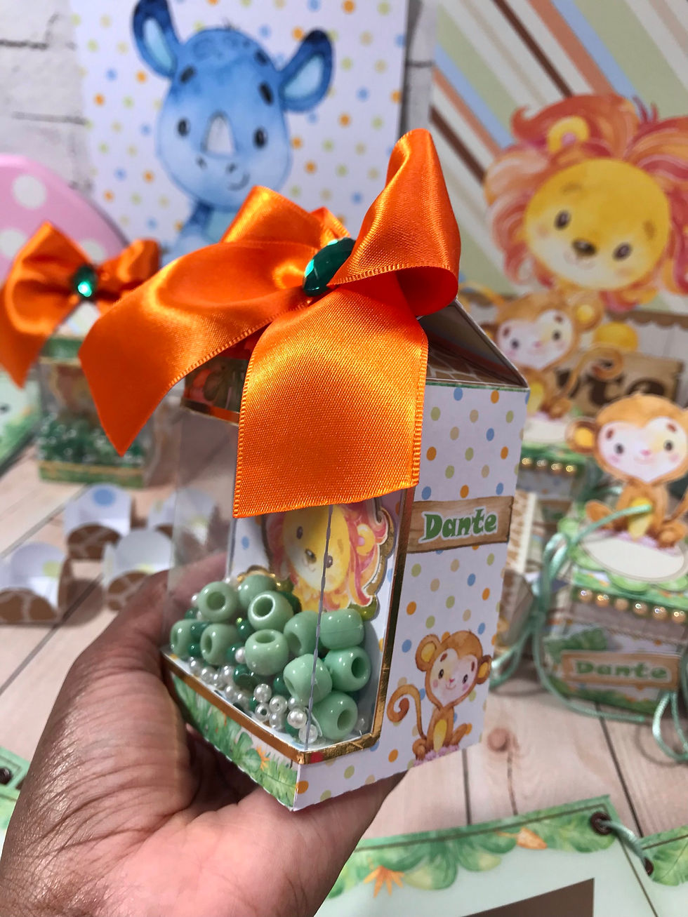 Miniatura: Kit É só um bolinho - Safari Aquarelado