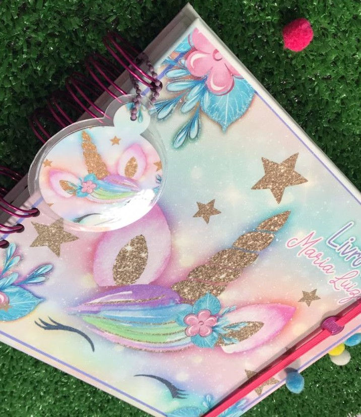 Miniatura: Livro do Bebê - Unicórnio Glitter