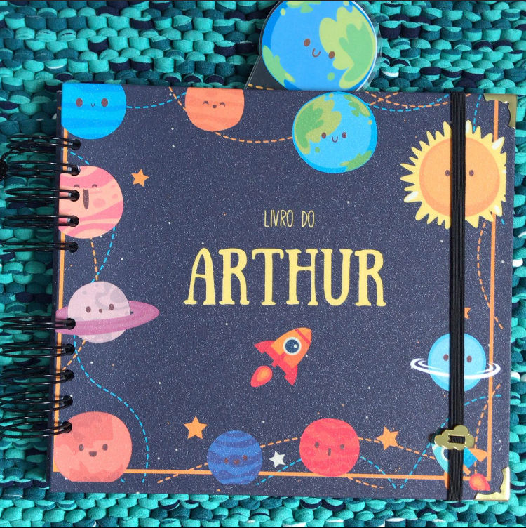 Miniatura: Livro do Bebê - Galáxia