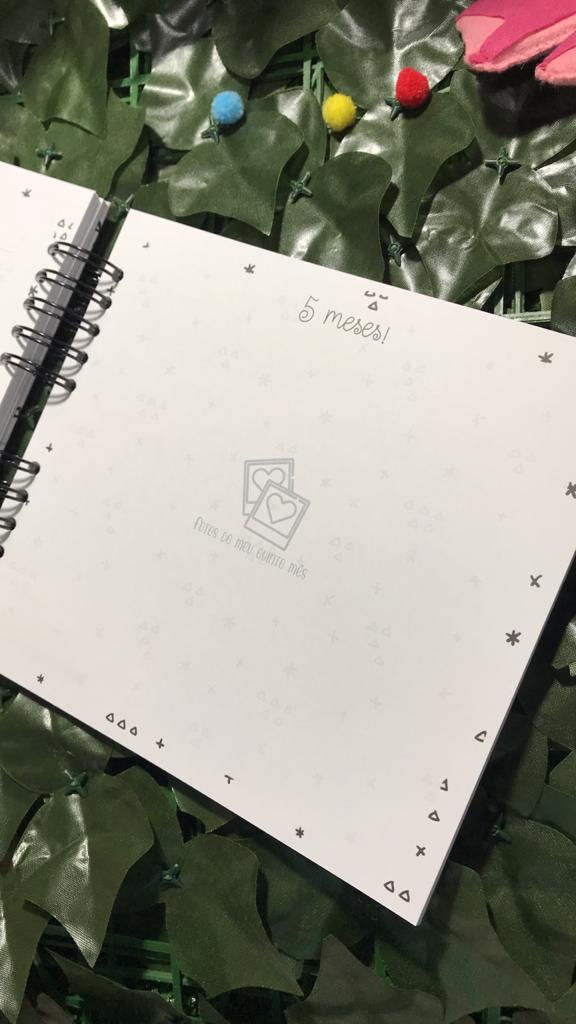 Miniatura: Livro do Bebê - Raposa minimalista / Raposinha