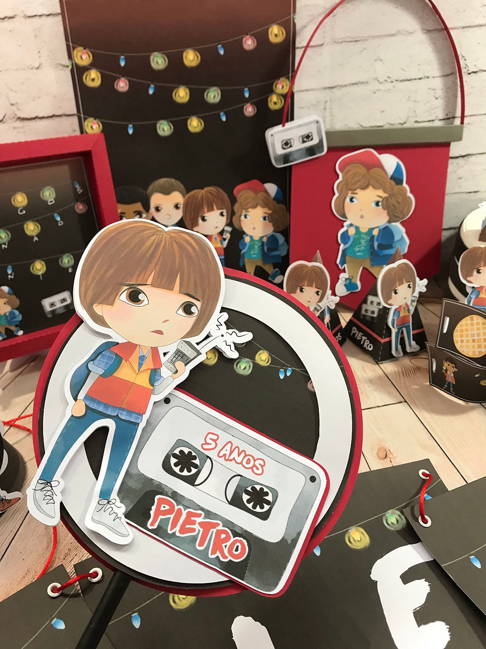 Miniatura: Kit É só um bolinho Stranger Things