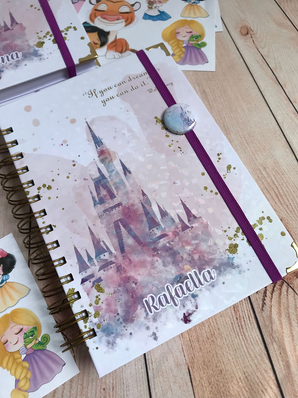 Agenda Escolar - Capa Castle