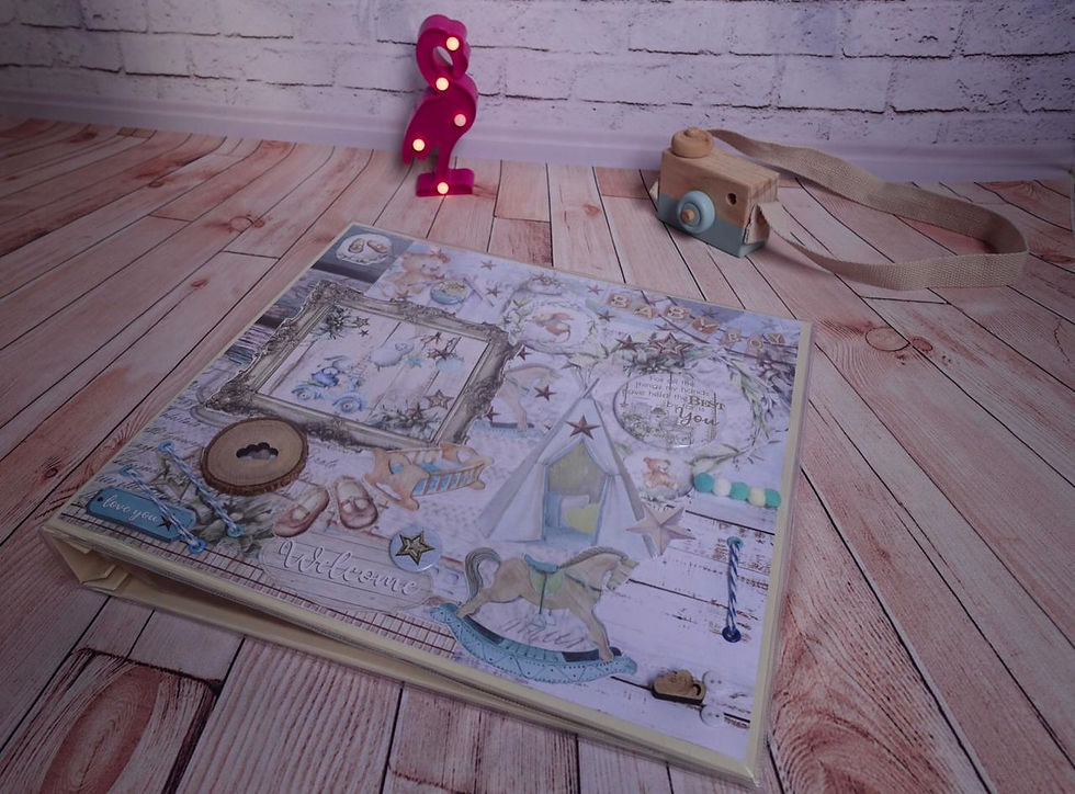 Miniatura: Álbum do bebê Grande - Baby boy