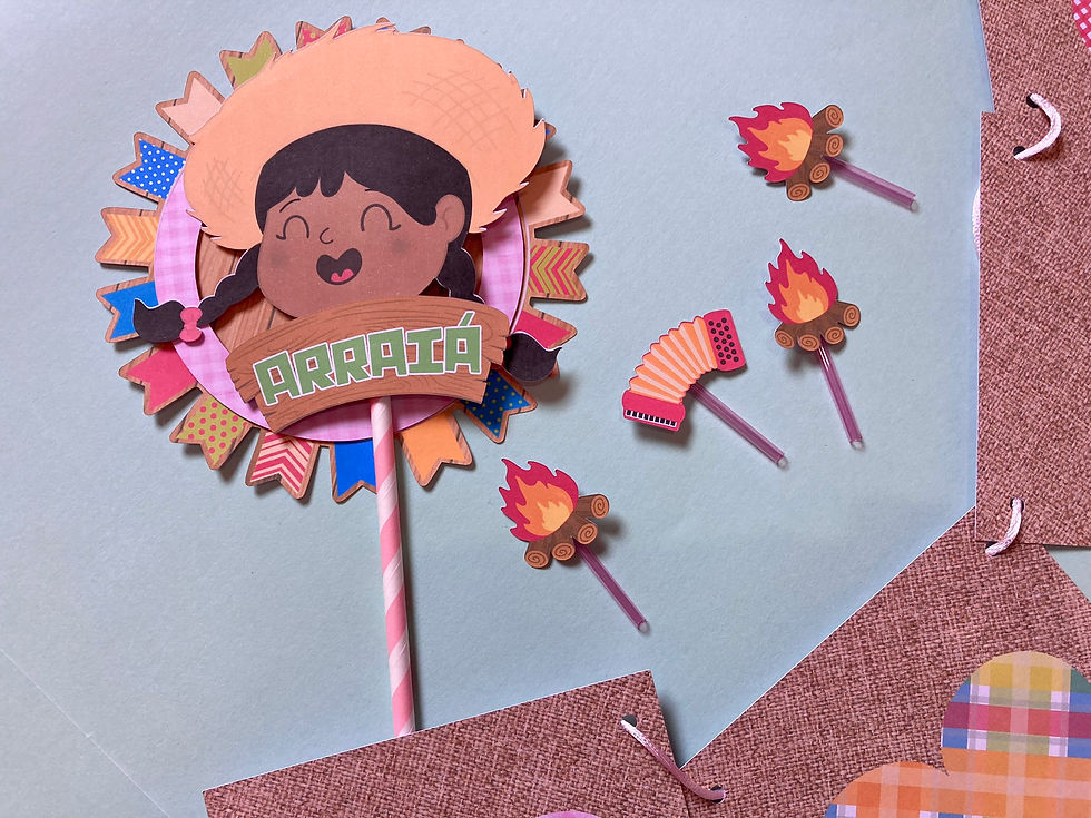 Miniatura: Mini kit É só um bolinho Junino I