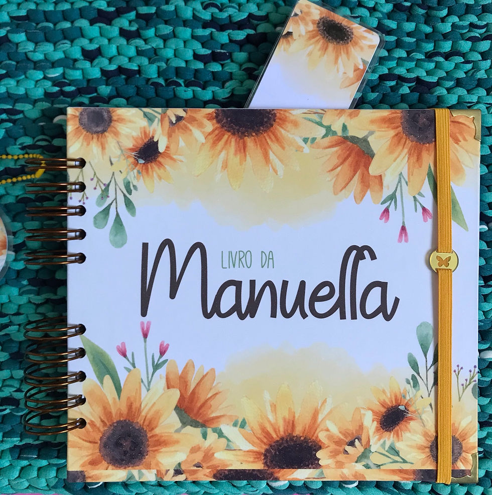 Miniatura: Livro do Bebê - Jardim de Girassóis