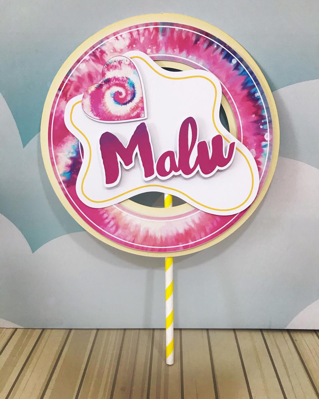 Kit É só um bolinho Tie Dye