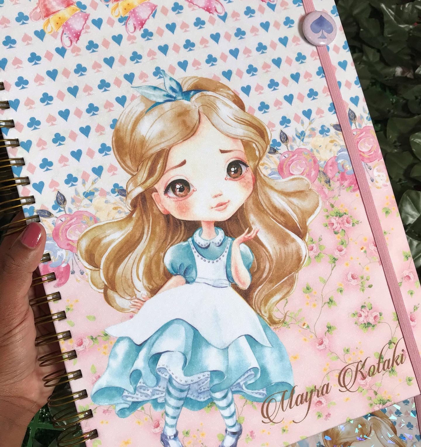 Porta documentos A4 encadernado - Princesa Alice