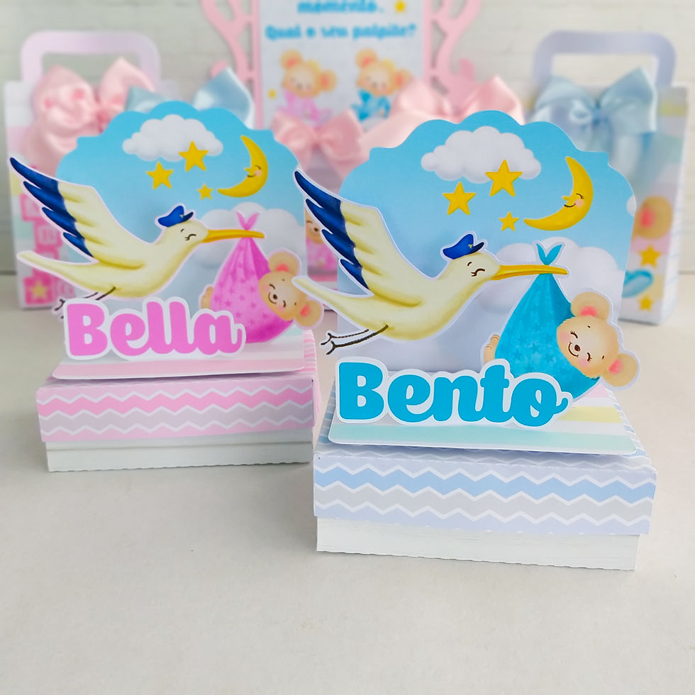 Miniatura: Kit É só um bolinho Chá Revelação