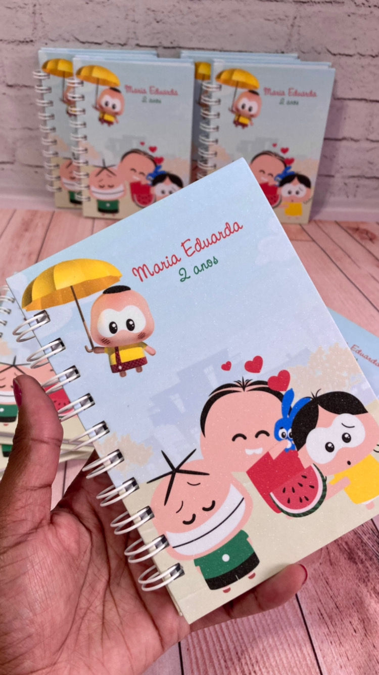 Miniatura: Bloquinho para colorir A6 Turminha - 10 unidades