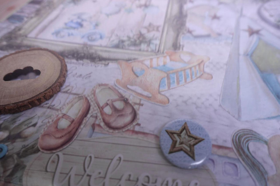 Miniatura: Álbum do bebê Grande - Baby boy I