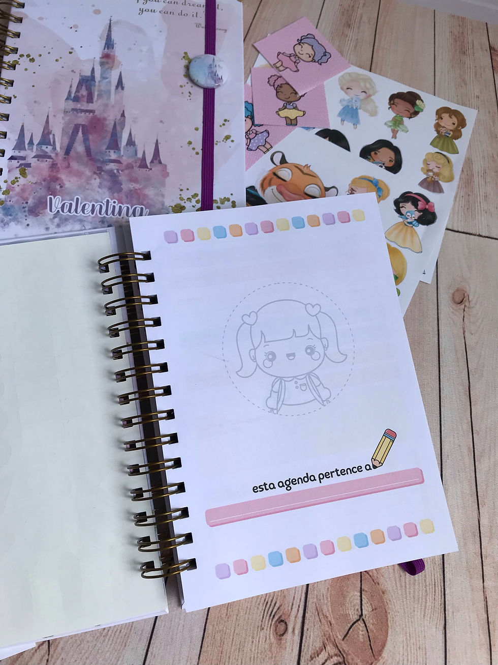 Miniatura: Agenda Escolar - Capa Castle