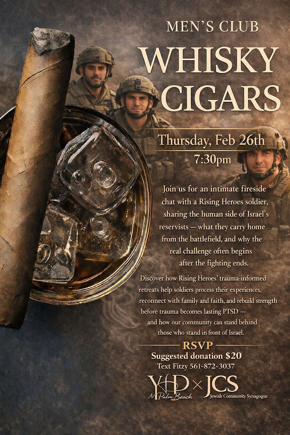 Men’s club-With guests from Front Line