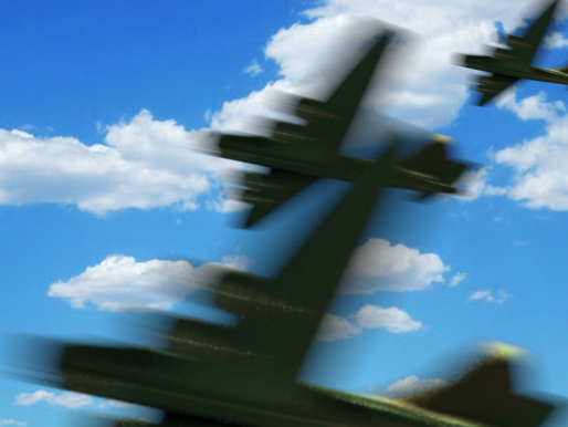 Nuke plane shot