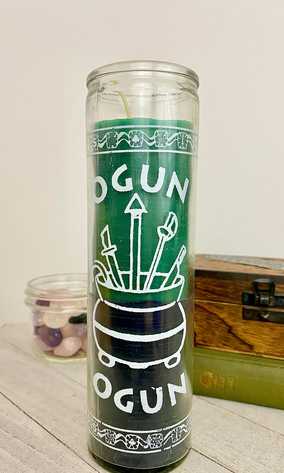 Thumbnail: Ogun - 7 Day, 2 Color Orisha Candle