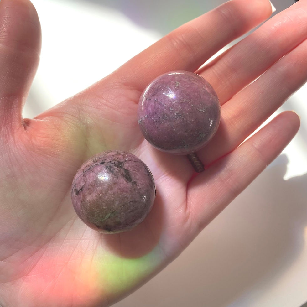 Thumbnail: Rhodonite - Crystal Ball
