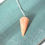 Thumbnail: Red Aventurine Pendulum - Divination Tool