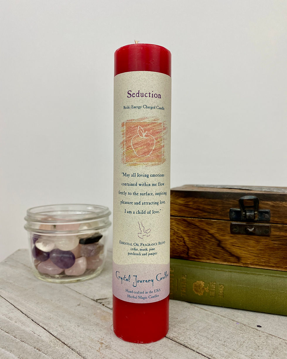 Thumbnail: Crystal Journey Pillar Candles