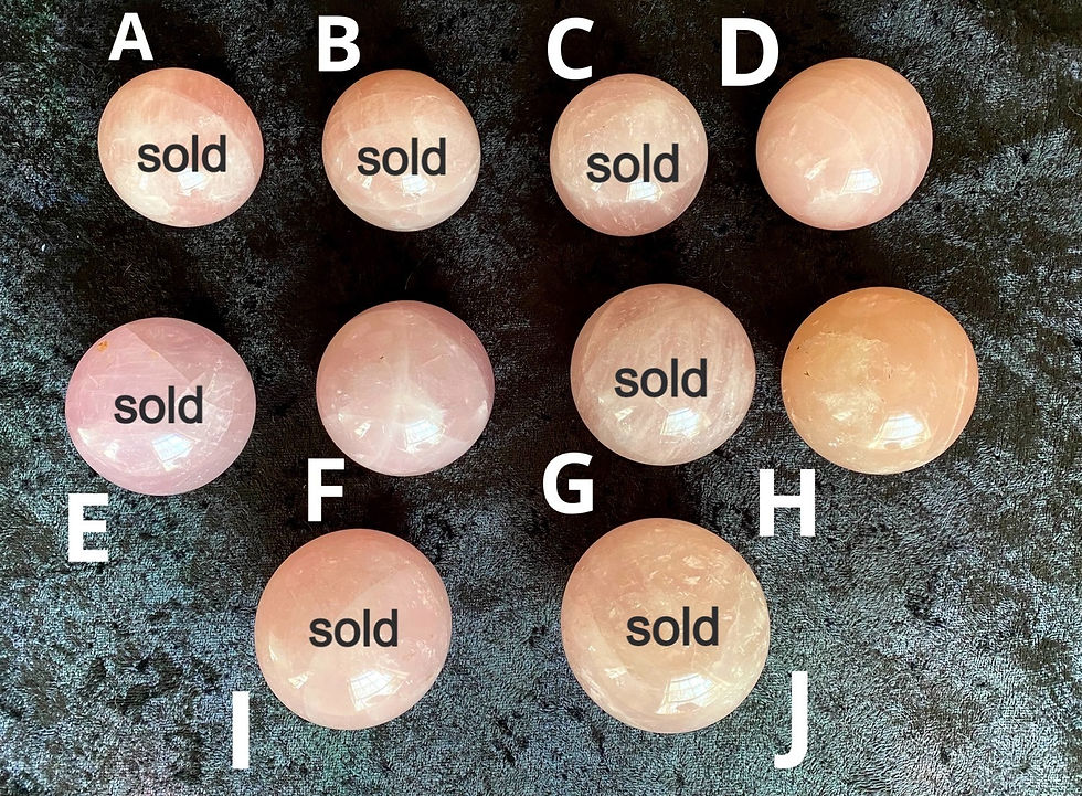 Thumbnail: Rose Quartz Crystal Ball / Sphere