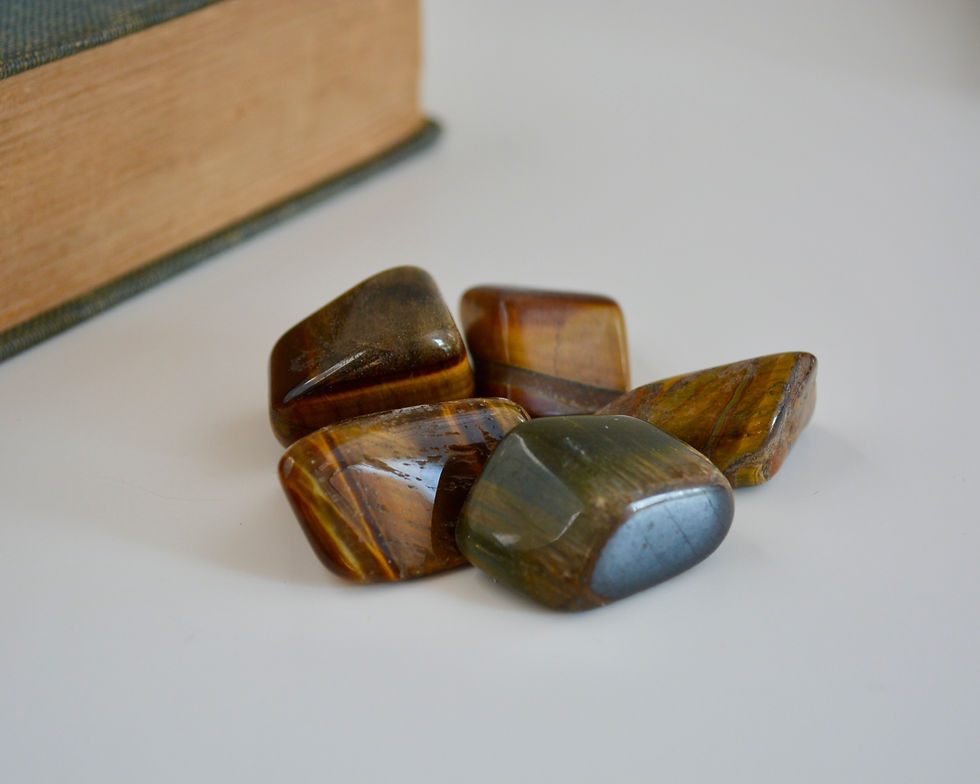 Gold Tiger's Eye - Tumbled Stone