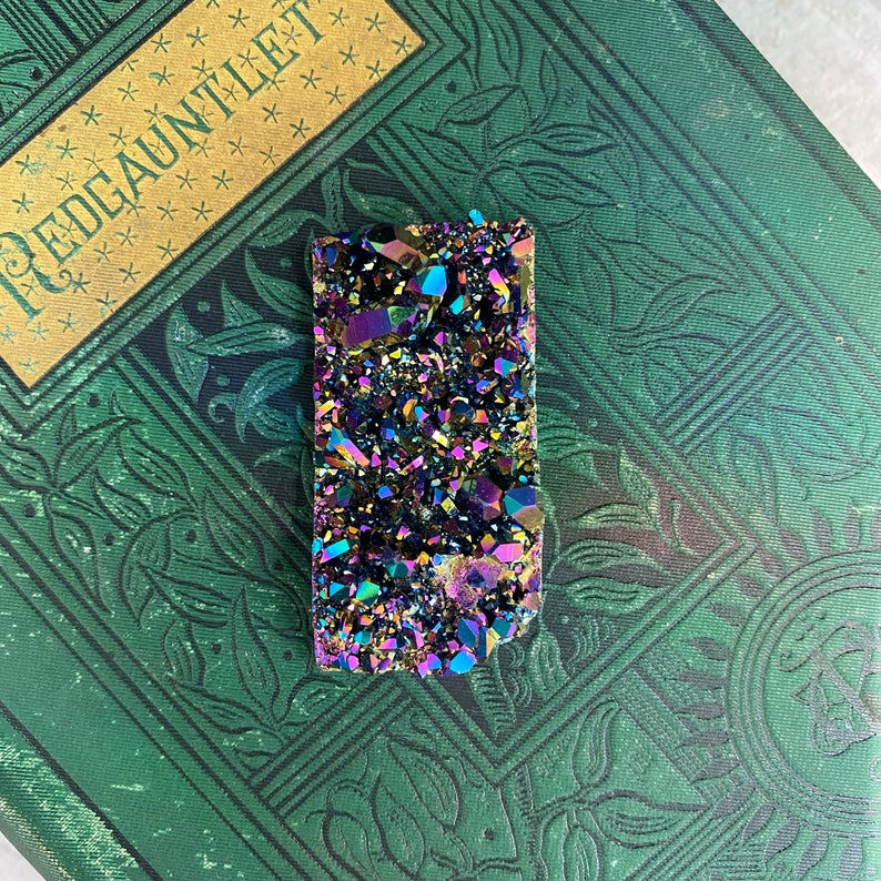 Thumbnail: Rainbow Titanium Aura Quartz - Raw Crystal