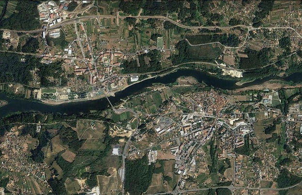 Vista de satélite Eurocidade