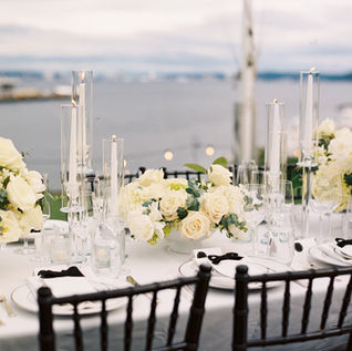 Luxurious, black & white wedding at The Admiral's House - Stephanie and Jared