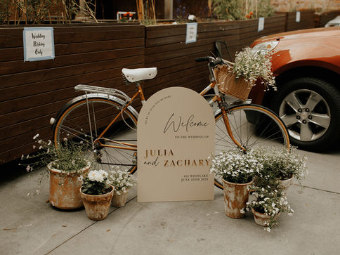 Rustic, boho wedding at 415 Westlake - Julia and Zachary