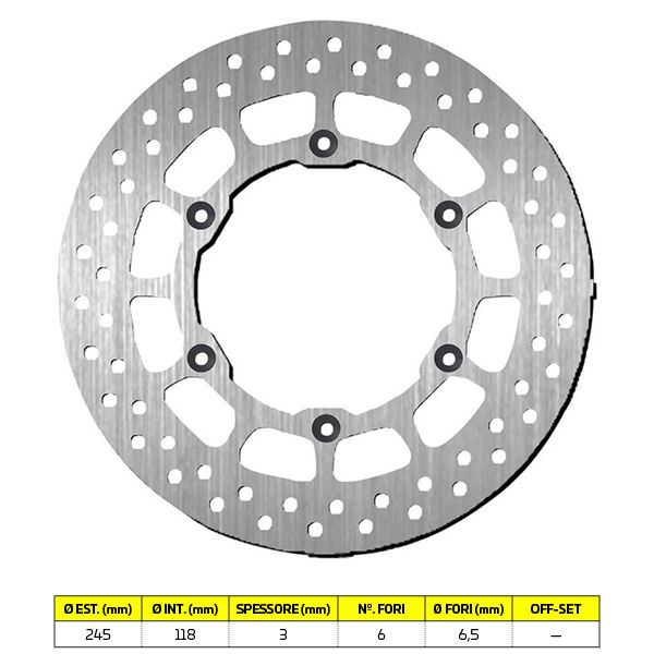 DISCO FRENO SBS 5123