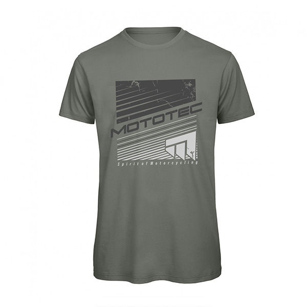 T-SHIRT MOTOTEC NOMAD MILLENNIAL KHAKI (TAGLIA: S)