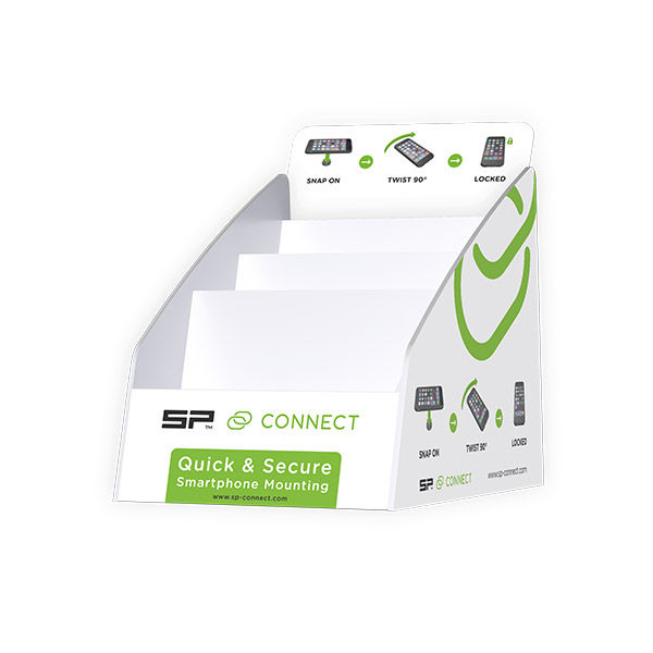 SP Connect espositore da banco in cartone SP Connect