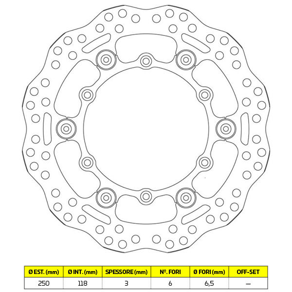 DISCO FRENO SBS 6085