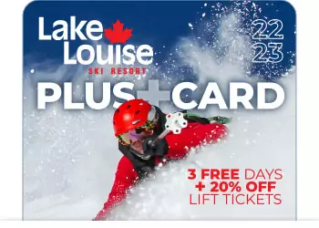 ⛷❄ Lake Louise Plus Card❄🏂