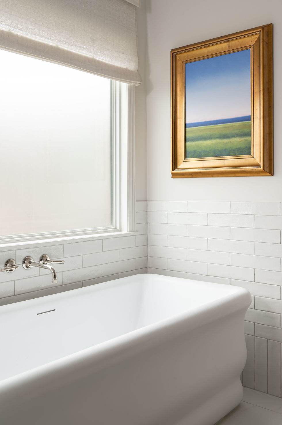 Nancy Lane Interiors Project Reveal: My Modern Traditional Southern Living Primary Bathroom