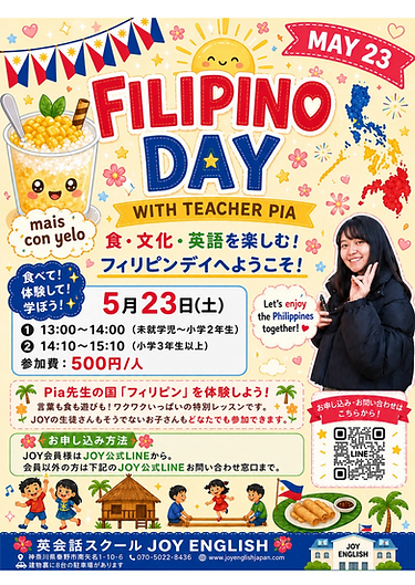 5/23  Pilipino Day