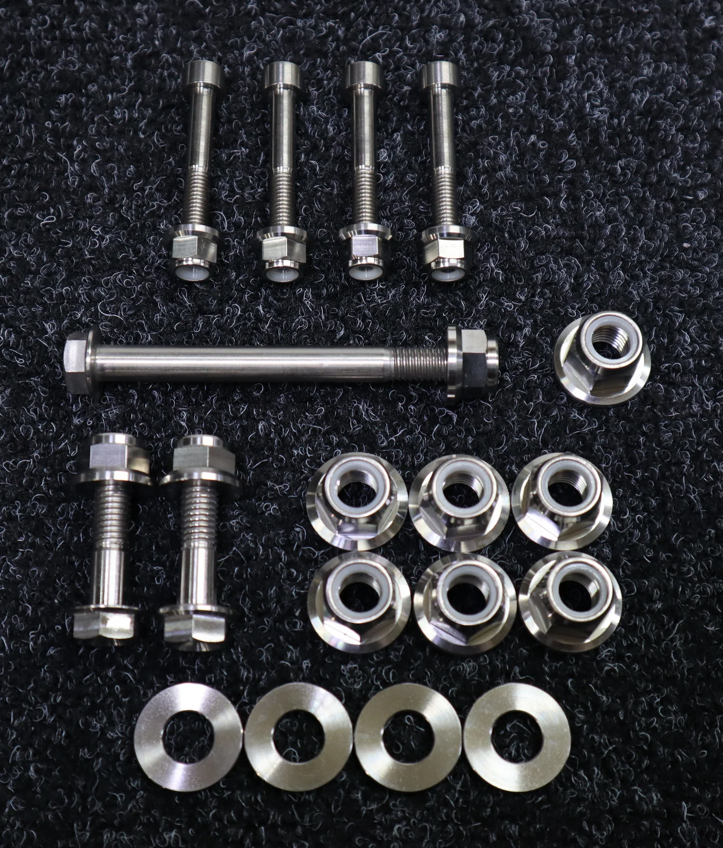Carbonsled Ultimate Polaris Matryx / Axys Steering Titanium Bolt Kit