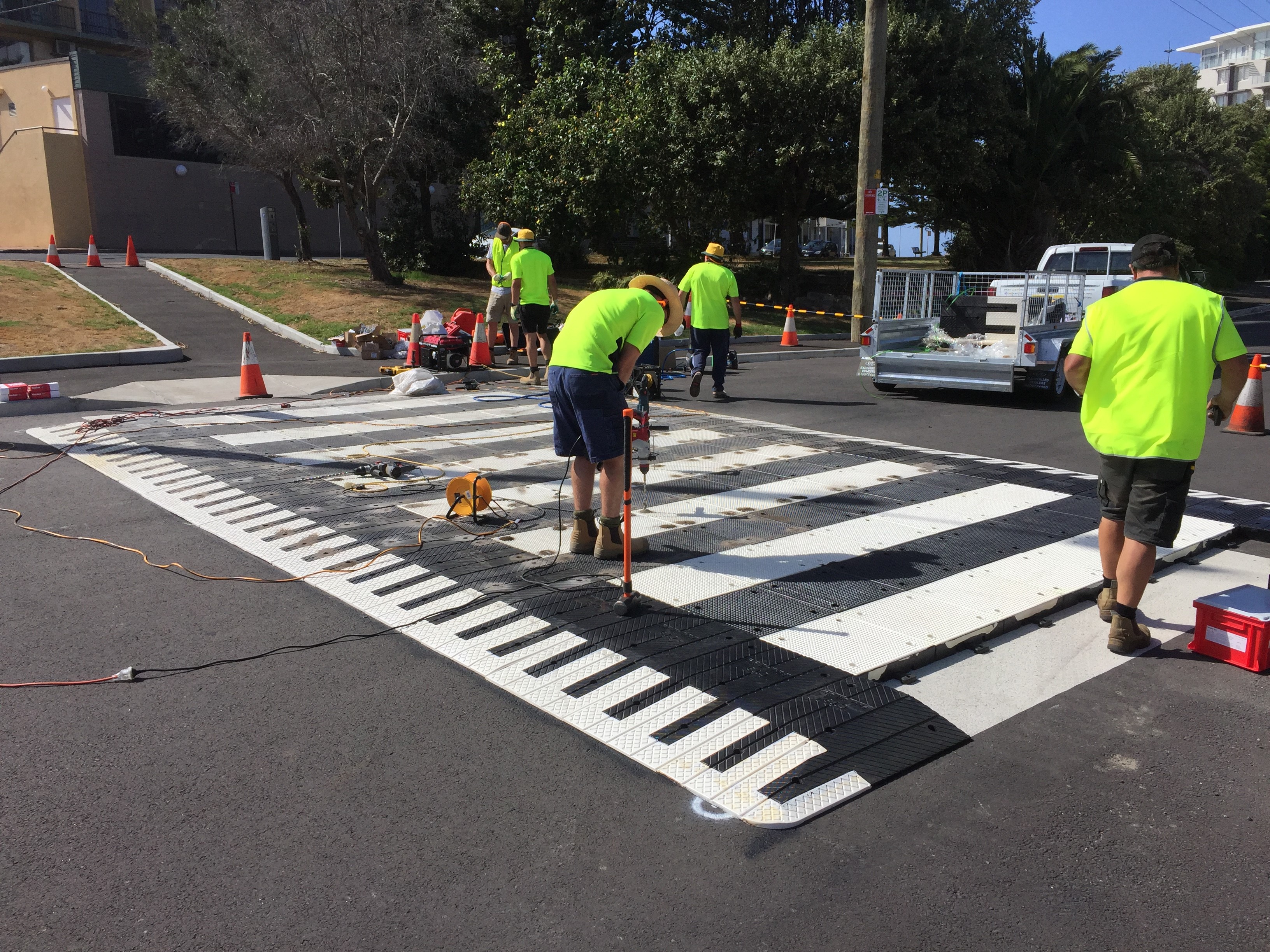 Pedestrian Crossings Creative Traffic Solutions Melbo