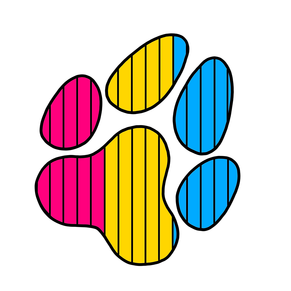 Thumbnail: Vinyl Sticker 026 - Pride Paws